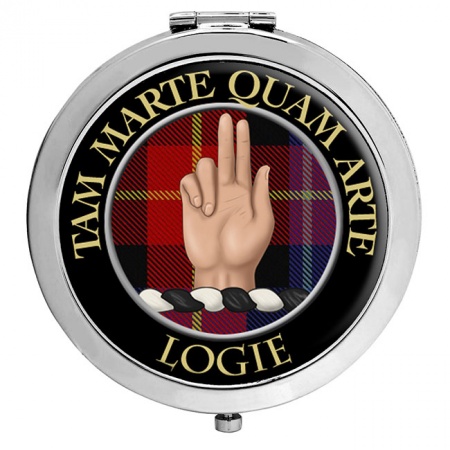 Logie Scottish Clan Crest Compact Mirror