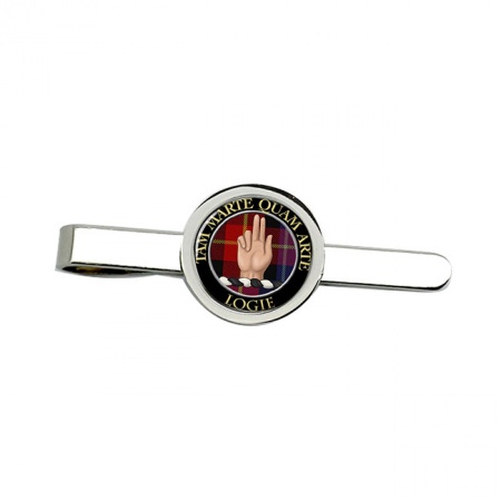 Logie Scottish Clan Crest Tie Clip