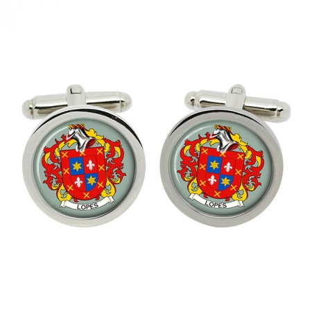 Lopes (Portugal) Coat of Arms Cufflinks