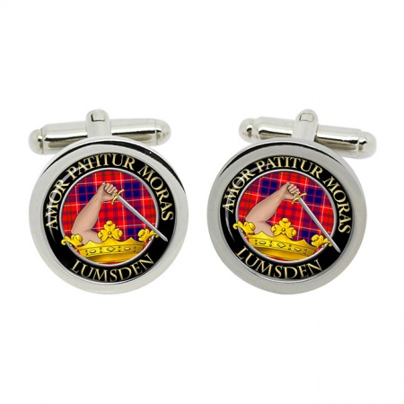 Lumsden Scottish Clan Crest Cufflinks