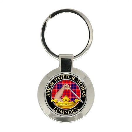 Lumsden Scottish Clan Crest Key Ring