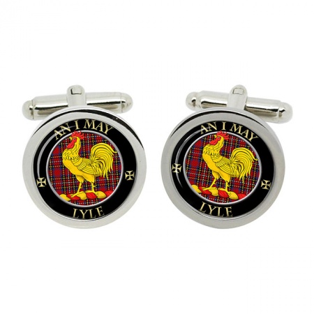 Lyle Scottish Clan Crest Cufflinks