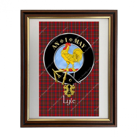 Lyle Scottish Clan Crest Framed Print