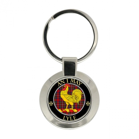 Lyle Scottish Clan Crest Key Ring