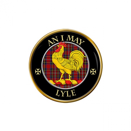 Lyle Scottish Clan Crest Pin Badge