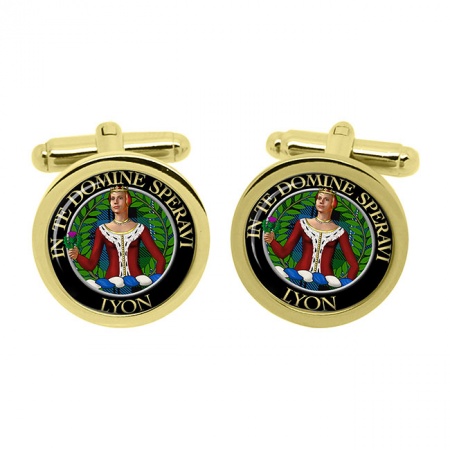 Lyon Scottish Clan Crest Cufflinks