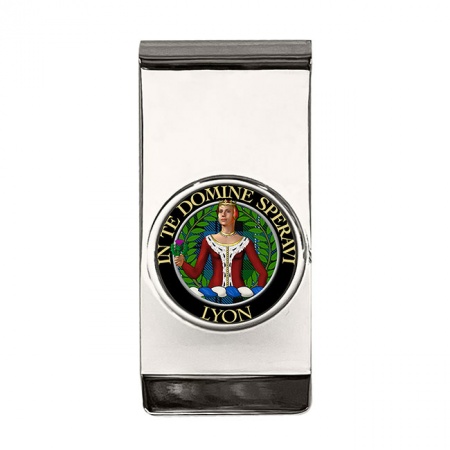 Lyon Scottish Clan Crest Money Clip