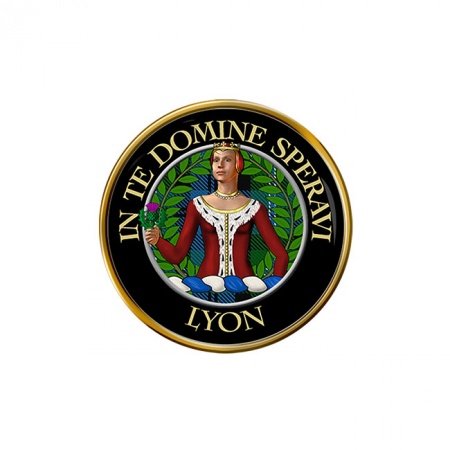 Lyon Scottish Clan Crest Pin Badge