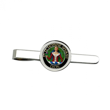 Lyon Scottish Clan Crest Tie Clip