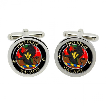 Macafie (Modern) Scottish Clan Crest Cufflinks