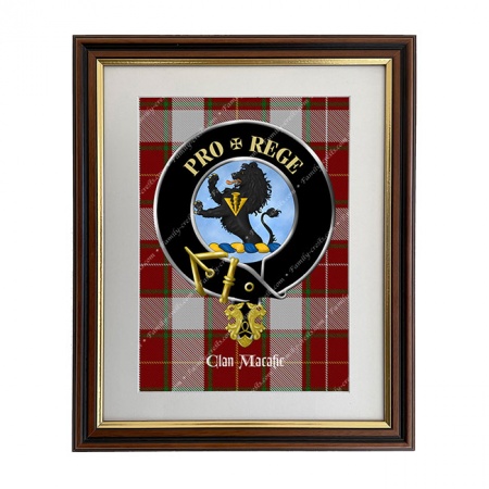 Macafie (Modern Scottish Clan Crest Framed Print