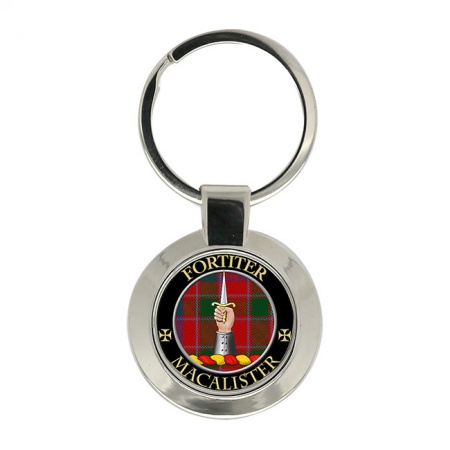 MacAlister Scottish Clan Crest Key Ring