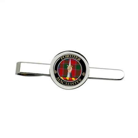 MacAlister Scottish Clan Crest Tie Clip