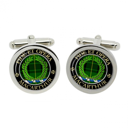 MacArthur (Ancient) Scottish Clan Crest Cufflinks