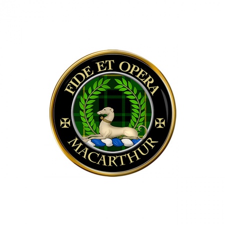 MacArthur (Modern) Scottish Clan Crest Pin Badge