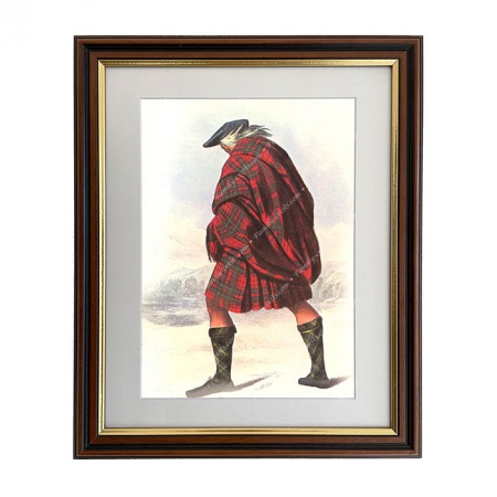 MacAulay Scottish Clansman Print