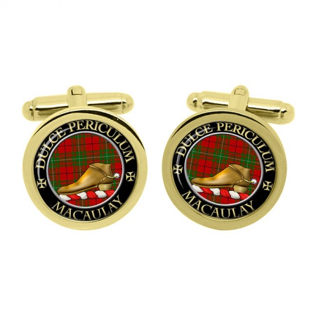 MacAulay Scottish Clan Crest Cufflinks