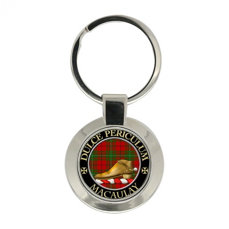 MacAulay Scottish Clan Crest Key Ring