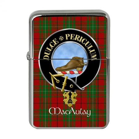 MacAulay Scottish Clan Crest Flip Top Lighter