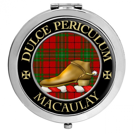 MacAulay Scottish Clan Crest Compact Mirror