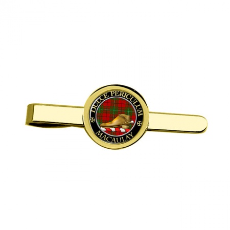 MacAulay Scottish Clan Crest Tie Clip