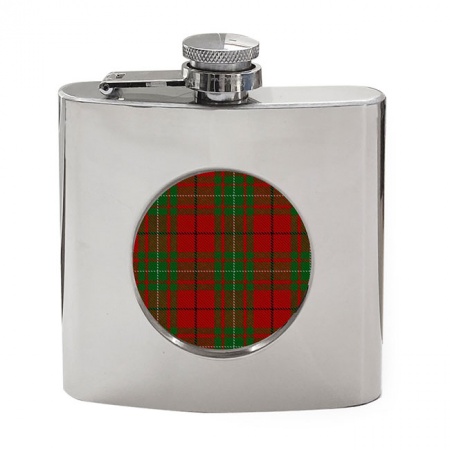 MacAulay Scottish Tartan Hip Flask