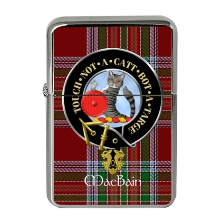 MacBain Scottish Clan Crest Flip Top Lighter