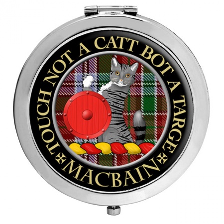 MacBain Scottish Clan Crest Compact Mirror