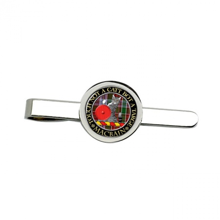 MacBain Scottish Clan Crest Tie Clip