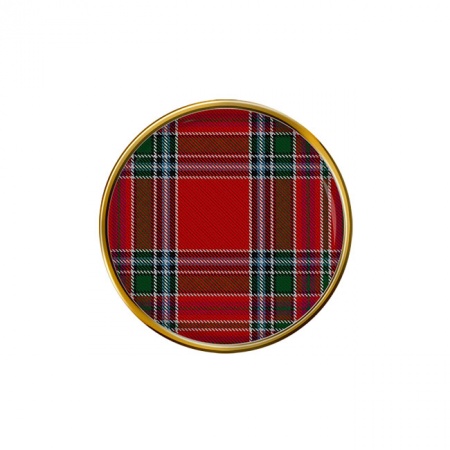 MacBain Scottish Tartan Pin Badge