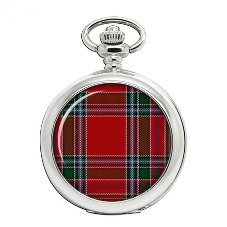 MacBain Scottish Tartan Pocket Watch