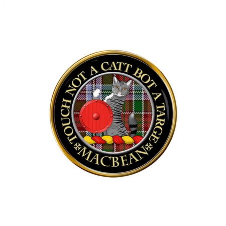 MacBean Scottish Clan Crest Pin Badge