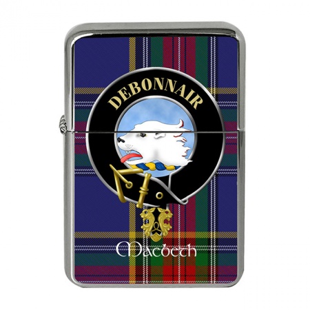 Macbeth (otter crest) Scottish Clan Crest Flip Top Lighter