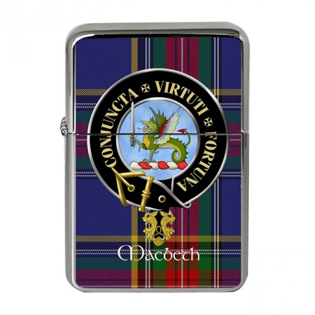 Macbeth (wyvern crest) Scottish Clan Crest Flip Top Lighter