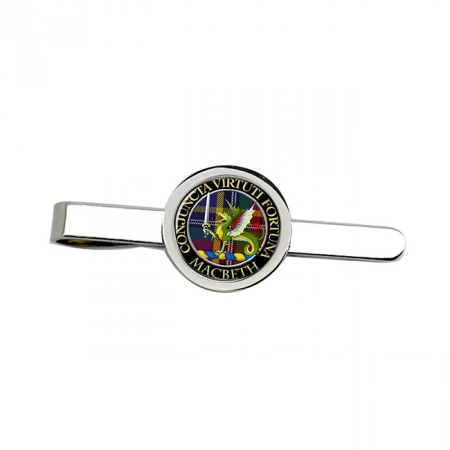 Macbeth (wyvern crest) Scottish Clan Crest Tie Clip