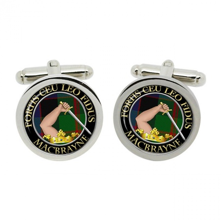 MacBrayne Scottish Clan Crest Cufflinks