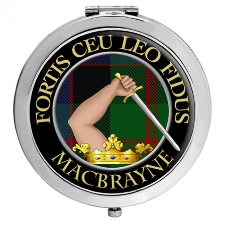 MacBrayne Scottish Clan Crest Compact Mirror