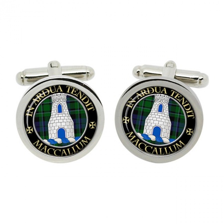 MacCallum Scottish Clan Crest Cufflinks