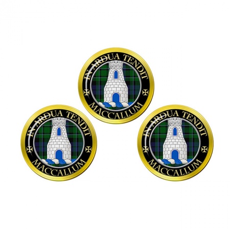 MacCallum Scottish Clan Crest Golf Ball Markers