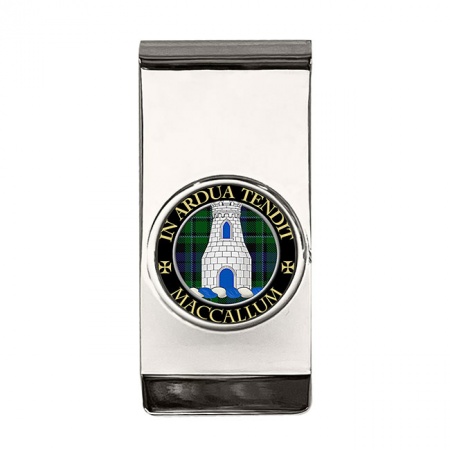 MacCallum Scottish Clan Crest Money Clip