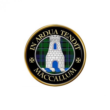 MacCallum Scottish Clan Crest Pin Badge