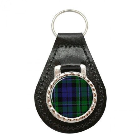 MacCallum Scottish Tartan Leather Key Fob