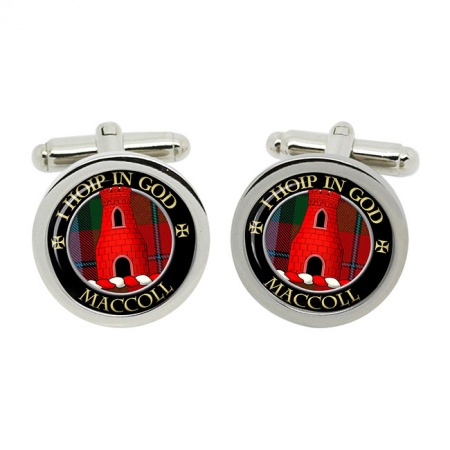 MacColl Scottish Clan Crest Cufflinks