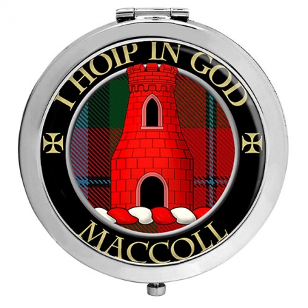 MacColl Scottish Clan Crest Compact Mirror