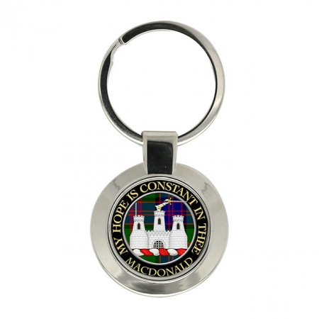 MacDonald of Clanranald Scottish Clan Crest Key Ring