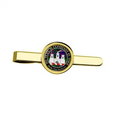 MacDonald of Clanranald Scottish Clan Crest Tie Clip