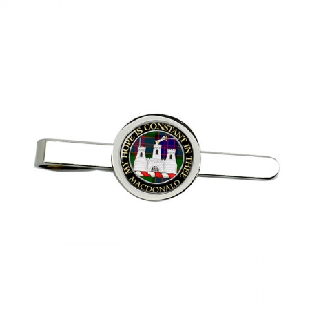 MacDonald of Clanranald Scottish Clan Crest Tie Clip