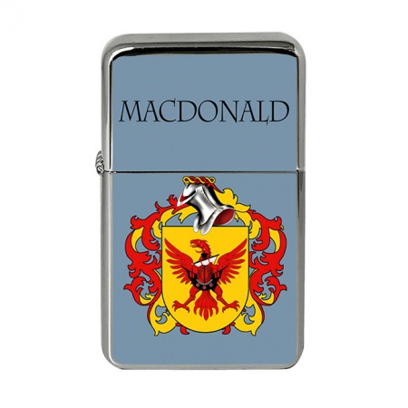 Macdonald (Scotland) Coat of Arms Flip Top Lighter