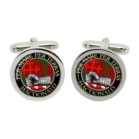 MacDonald of Sleat Scottish Clan Crest Cufflinks