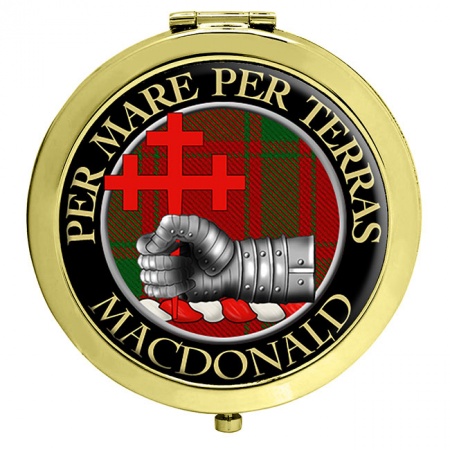 MacDonald of Sleat Scottish Clan Crest Compact Mirror